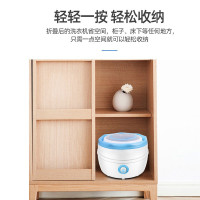 奥克斯(AUX)2.6公斤 家用迷你波轮半自动折叠洗衣机 宿舍租房出游用 宝宝儿童婴儿便携小洗衣机 XPB26-98H