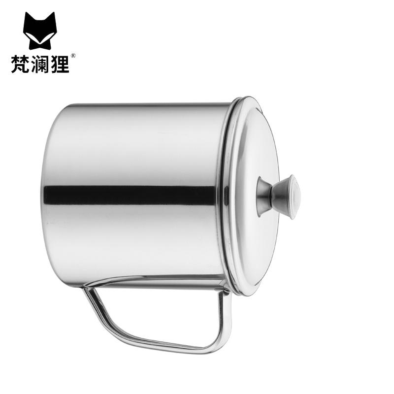 梵澜狸不锈钢带盖口杯茶缸P98 个高清大图