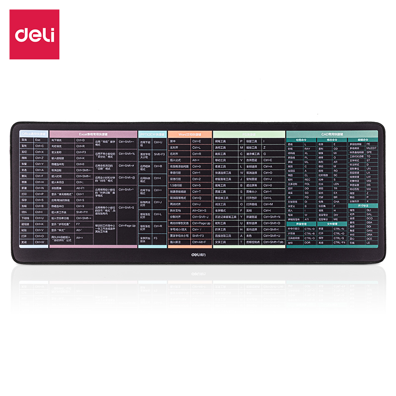 得力(deli)83004鼠标垫(黑)(块)