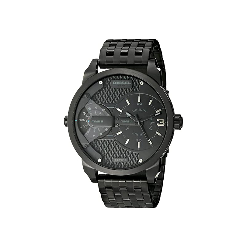 diesel迪赛男士手表石英表表盘不锈钢时尚休闲 dz7316