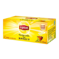 立顿Lipton 红茶 茶叶 黄牌精选红茶50包100g 袋泡茶茶包 办公室休闲下午茶(新老包装随机发货)