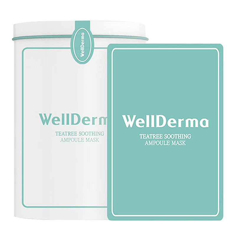 梦蜗 WELLDERMA 茶树控油营养面膜10片/盒茶露面膜娜扎同款