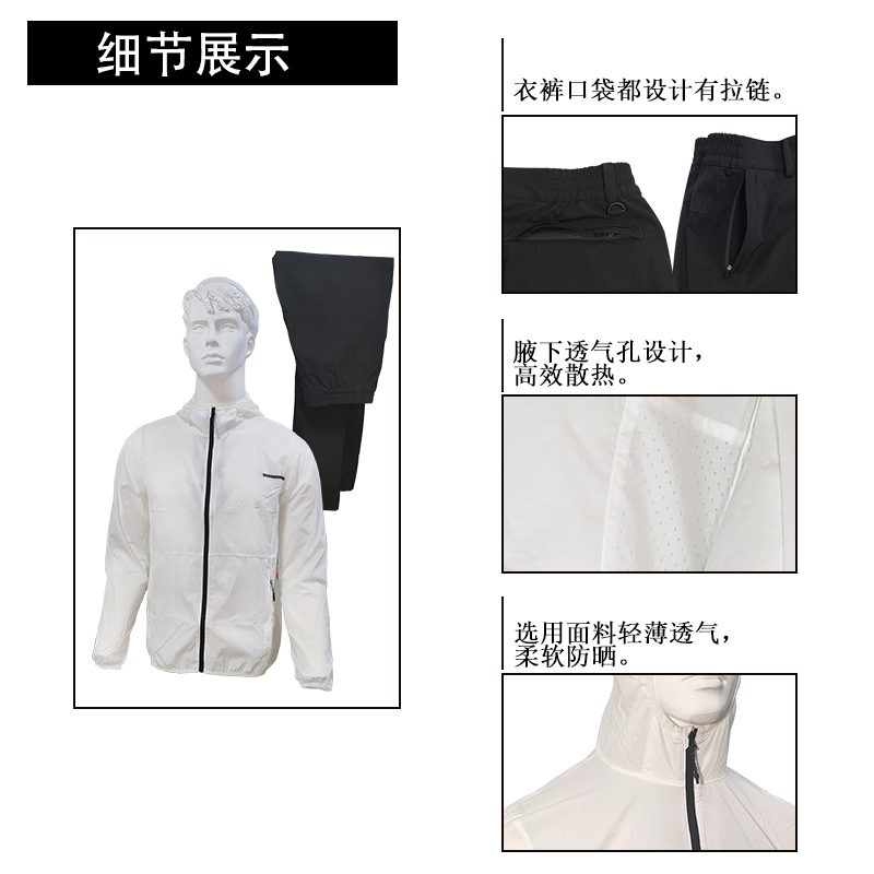 奥塔卡夏季工作服(165)(套)高清大图