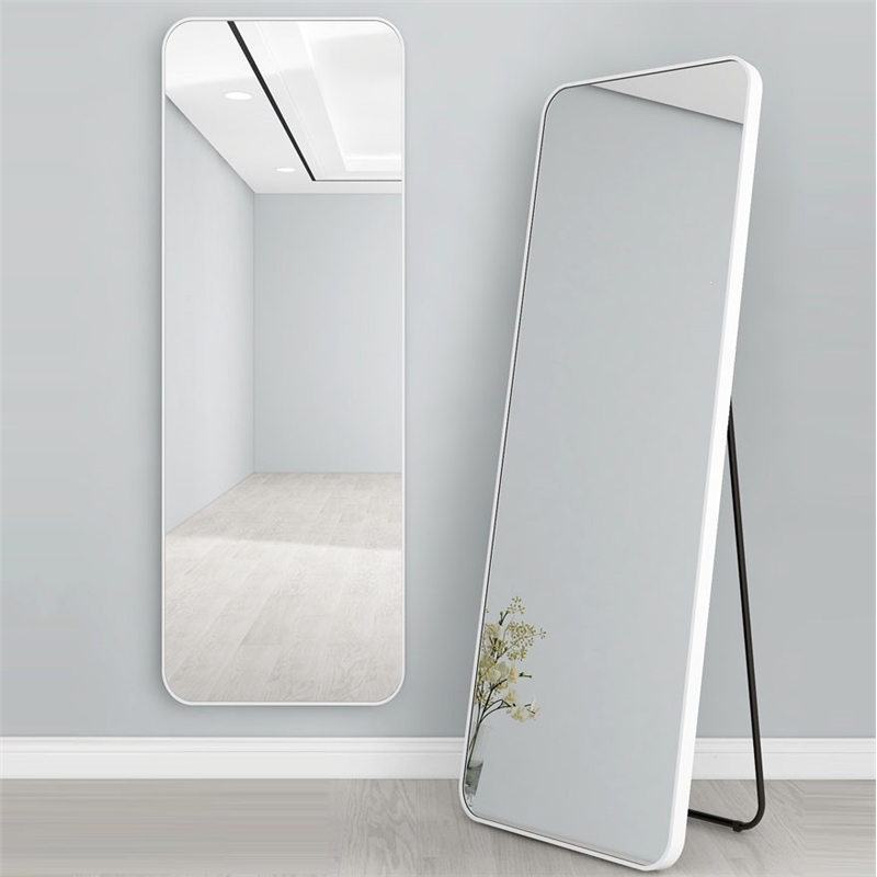 ins网红全身镜闪电客女家用落地镜卧室少女穿衣镜服装店大镜子试衣镜