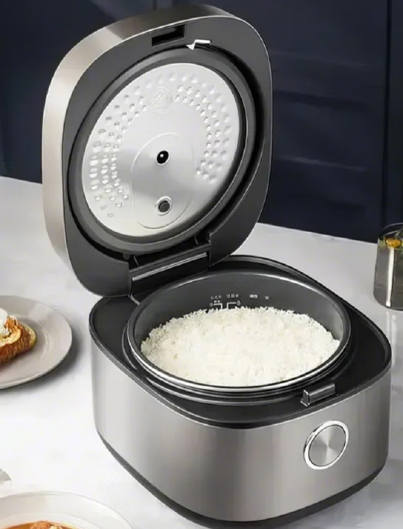 美的 MB-RE471 电饭煲 4L 金属拉丝 智能预约