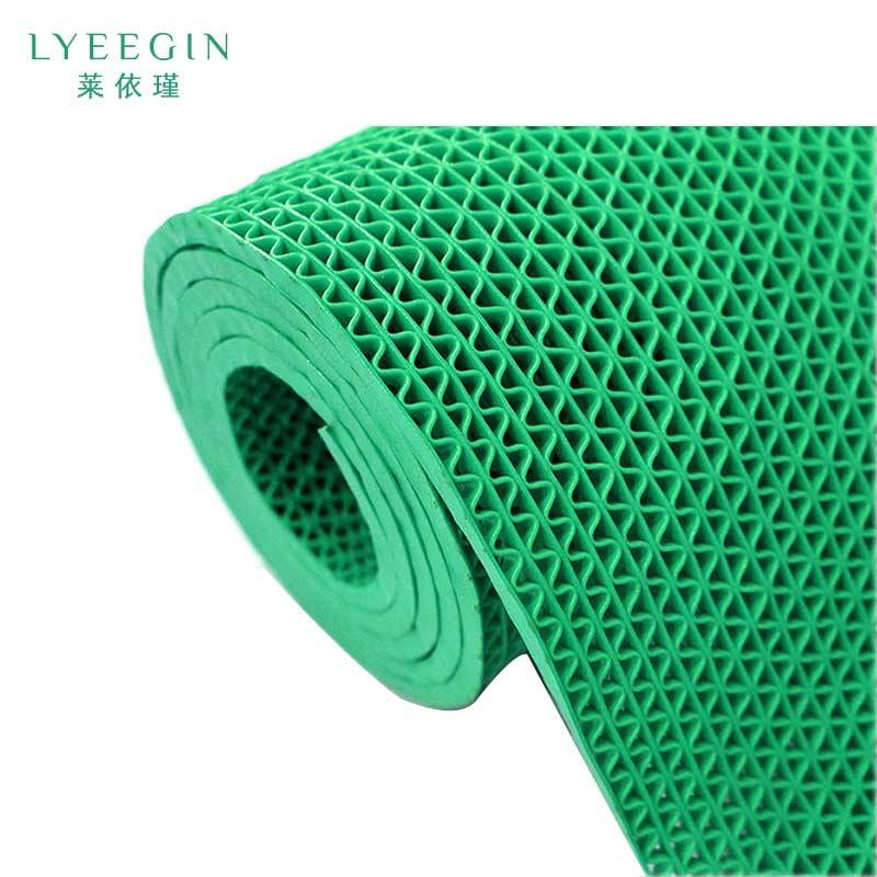 莱依瑾 LYEEGIN S型镂空地垫 宽0.9m(厚5.5mm) /米高清大图