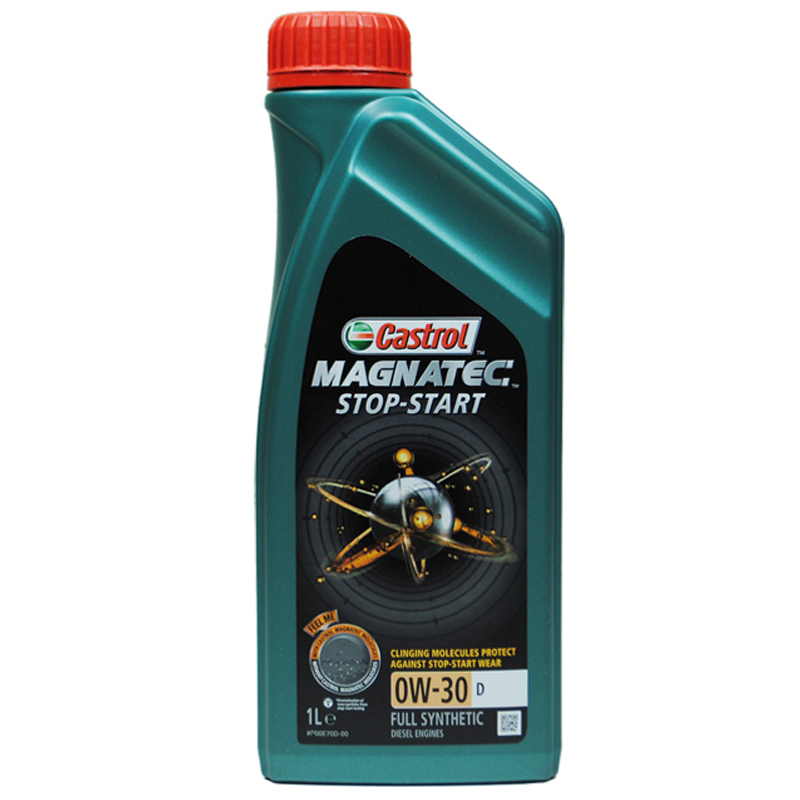 [磁护启停保]Castrol嘉实多 欧洲进口 0W-30 D 全合成机油润滑油 1L