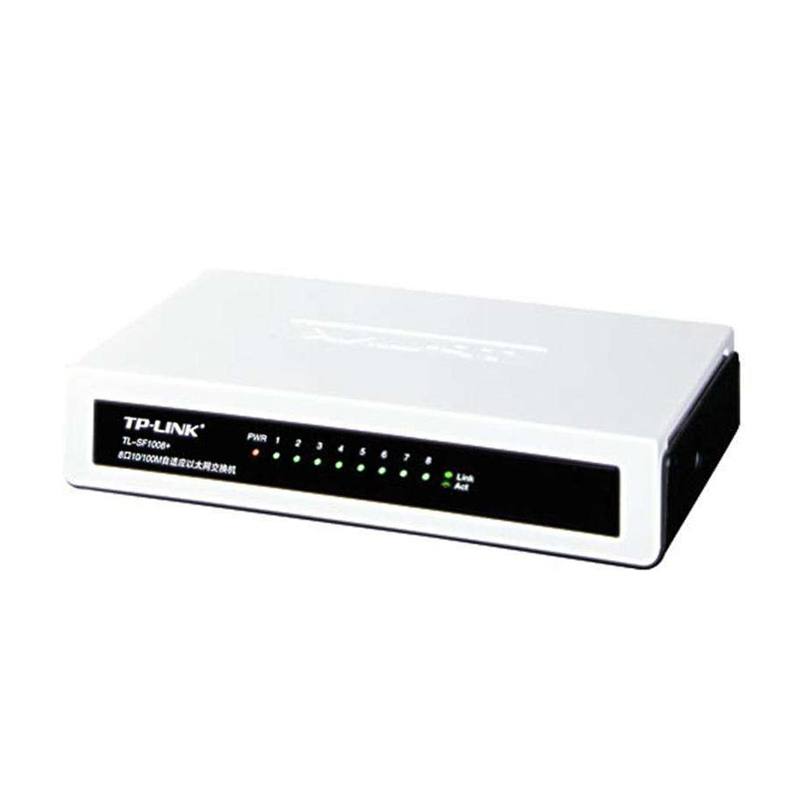 TP-LINK8口交换机TL-SF1008+