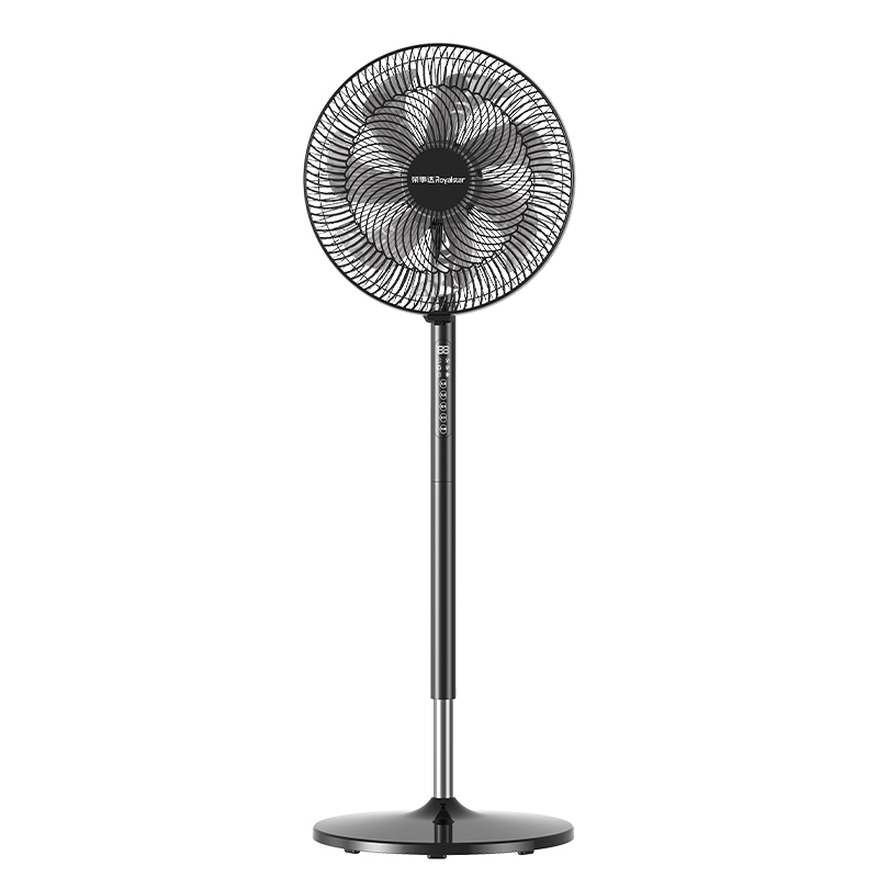 荣事达电风扇家用立式平面摇头大风力轻音地扇宿舍节能卧室落地扇可伸缩2.7米遥控款高清大图