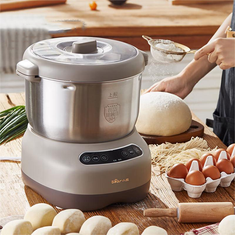 小熊(bear)和面机 全自动家用商用揉面机 7L大容量面粉搅拌活面机 HMJ-A70C1 杏色 / 台