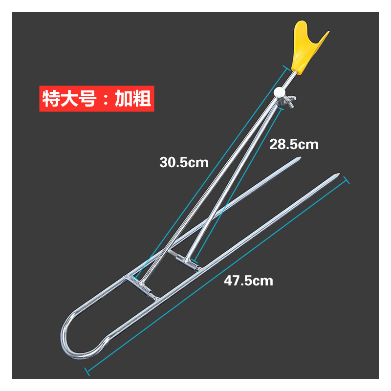 简易鱼竿支架海竿地插架杆炮台支架鱼竿架钓鱼手杆架垂钓用品视频
