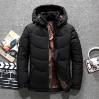 JEEPSPIRIT新款男装羽绒服男短款户外冬季外套男士冬装上衣_487 L 8710黑色