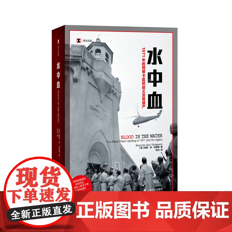 水中血 [美]海瑟·安·汤普森 译文纪实 张竝 译 一个在制度性权力滥用的情况下寻求正义的故事 上海译文出版社 正版高清大图