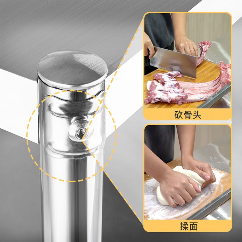 台面架子一层厨房置物架不锈钢微波炉家用桌面调料放锅单层灶台架 加厚长30X宽30X高25单层