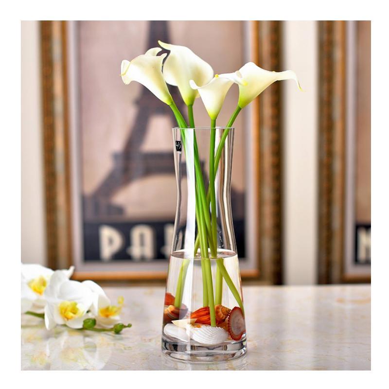 尤柯宝装饰摆件25cm简约透明花瓶 欧式简约玻璃花瓶创意透明人造水晶插花玻璃餐桌客厅装饰花干花器生活日用家居饰品摆件精选特买 价格图片品牌报价 苏宁易购凯达家居用品专营店