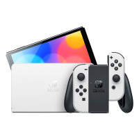 任天堂Nintendo Switch oled加强日版便携家用ns体感游戏机掌机 日版OLED主机 白色