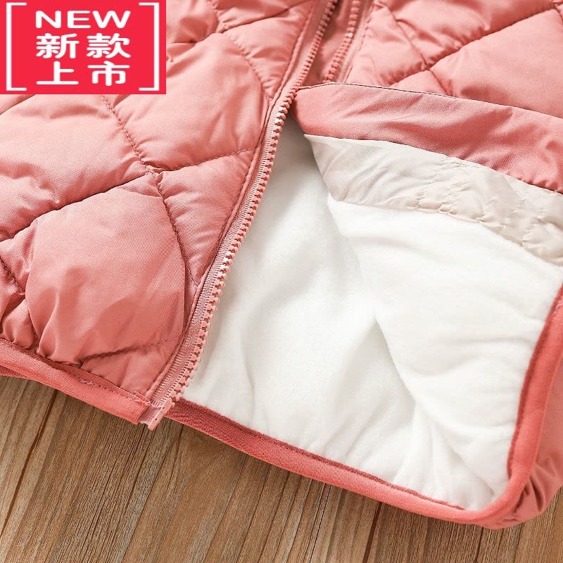 可莉允宝宝连帽棉服2022冬装新款男童女童装儿童外套xn-0213图片