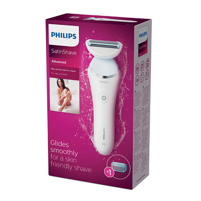 飞利浦(Philips) 脱毛器 女士剃毛器脱毛仪BRL130 腋毛腿毛私处剃毛刀腿部 充电式 支持全身水洗 干湿两用