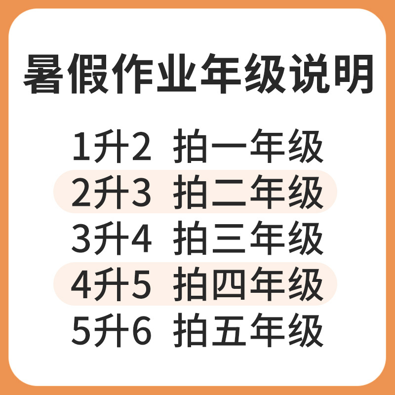 预科班-人教版 小学四年级 [正版]2024秋小学学霸学霸暑假衔接小学生暑假作业本一升二升三升四升五六语文阅读集训预科班