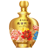 52度 贵州茅台镇盛世封坛 浓香型白酒 大坛送礼酒 单坛装1.5L*1