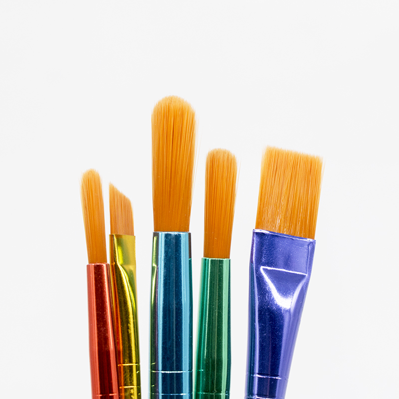 绘儿乐（Crayola）画笔刷5支装 幼儿童专用 美术颜料绘画玩具 涂色工具涂鸦笔 画刷 绘画工具 05-3506