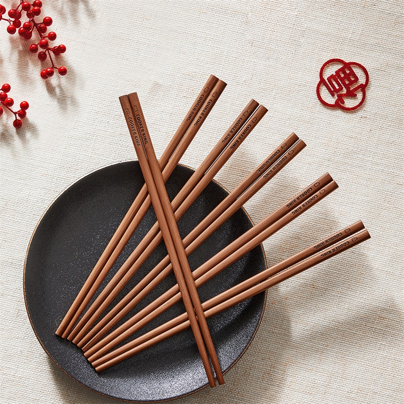 原雅铁木筷十双装高清大图