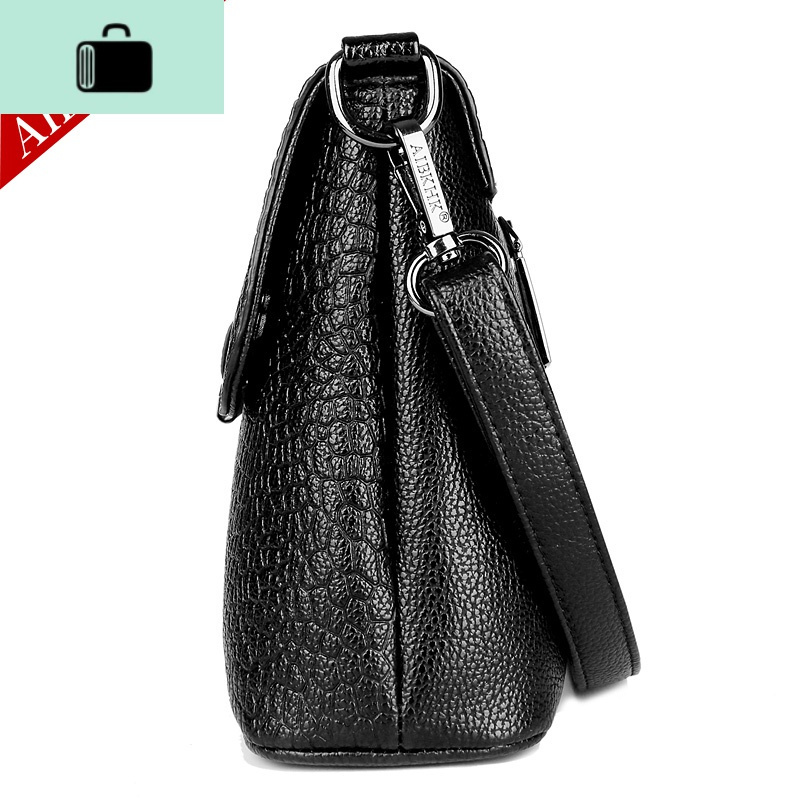 中年妇女包包女士皮包中老年人妈妈背包时尚挂包软皮单肩斜挎包new