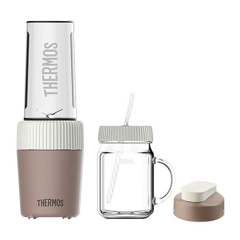 膳魔師(THERMOS) 榨汁机 EHA-2263A-SP 多功能食物料理机 600ml