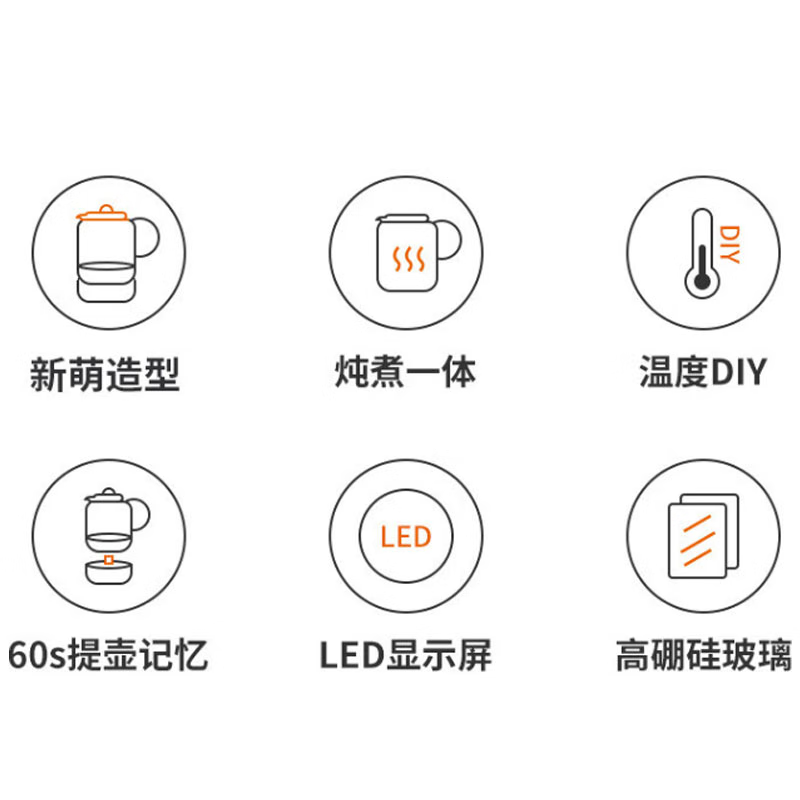 九阳养生壶 K10-D605高清大图