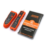 艾德生(ADSON) 网络测线仪网络线电话线测试仪两用测线仪RJ45/RJ11电话线网络跳线测线仪 新品 寻线仪