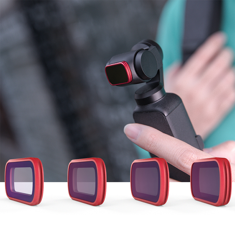 PGYTECH OSMO POCKET 滤镜系列 专业版 口袋灵眸浮潜水滤镜3件套(CPL/ND8/ND16)