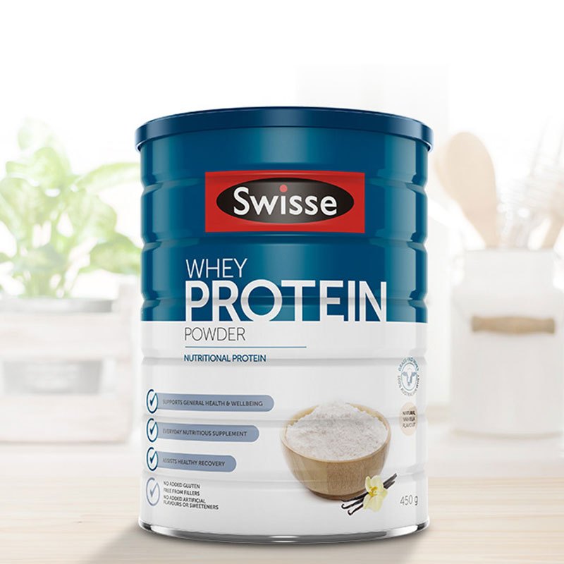WQSC Swisse乳清蛋白调制乳粉（香草味）450克