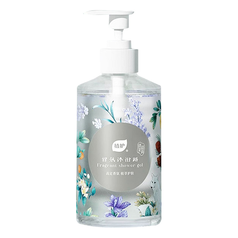 植护沐浴露520ml*1瓶清晨茉莉清洁力强ZH305593(包装随机)