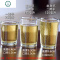 钢化玻璃酒杯啤酒杯一口杯75ML一两半二两半白酒杯耐热餐饮配送杯 封后 6个75毫升一两半玻璃杯