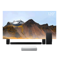 三星SAMSUNG 杜比全景声11.1.4CH 120英寸4K超高清家庭影院 HW-Q990B+SP-LSP7T套装