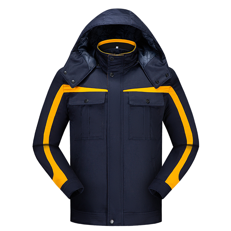 天鸣TMG8609 可拆卸羽绒内胆冬季防寒服 冬装 劳保服 源头工厂 可定制 S-4XL 件高清大图