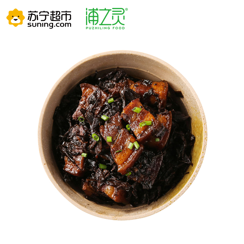 浦之灵 梅干菜烧肉 340g 方便菜 加热即食