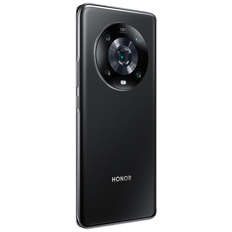 荣耀Magic4 Pro 12GB+512GB 亮黑 十亿色四曲屏幕 6400万潜望式长焦摄像头 骁龙8移动平台 100W有线超级快充 50W无线快充 5G手机