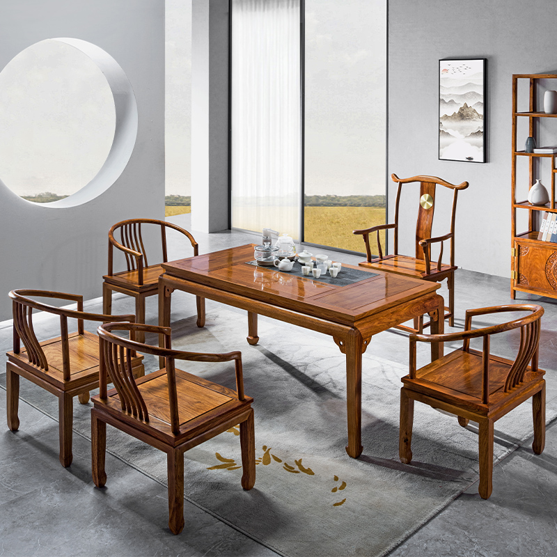 花千紫红木茶桌椅组合花梨木茶几桌客厅家用阳台实木茶桌茶具套装一体图片 高清实拍大图 苏宁易购 花千紫红木茶桌椅组合花梨木茶几桌客厅家用阳台实木茶桌茶具套装一体图片 高清实拍大图 苏宁易购