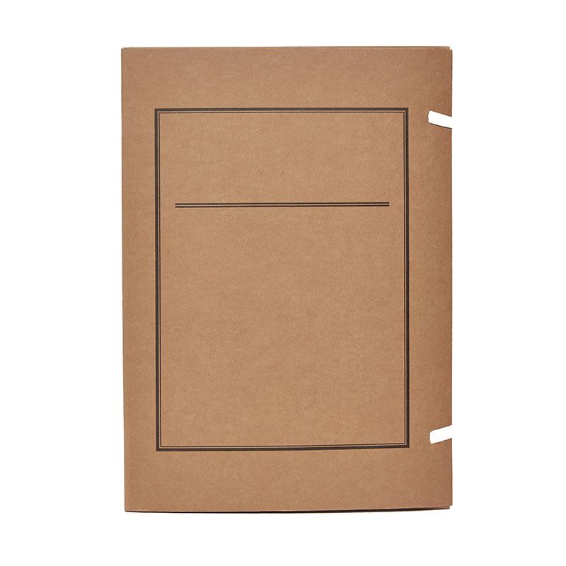 龙档进口牛皮纸文书档案盒 资料盒 新国标 纸质 加厚 可定制图片