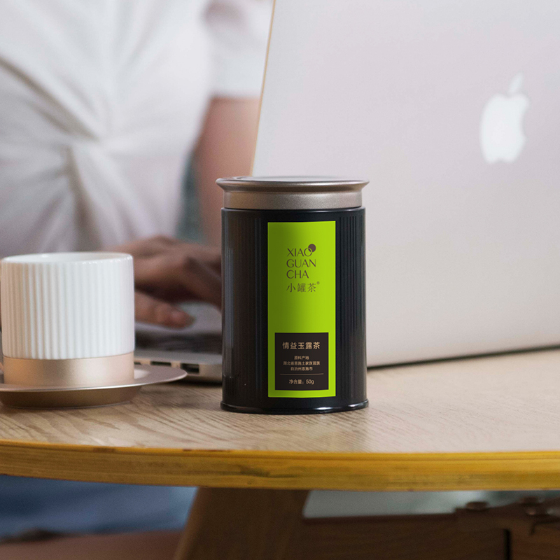 小罐茶扶贫茶多泡系列情益恩施玉露绿茶茶叶礼盒装50g