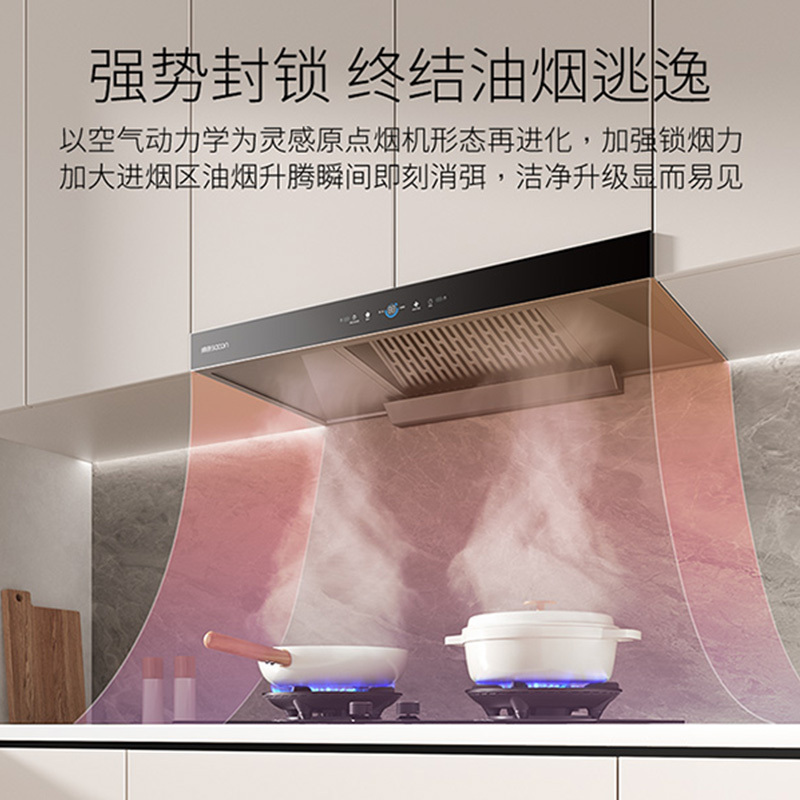 帅康(sacon)T811+71B烟灶套餐欧式26立方大吸力厨电套装变频吸油烟机煤气灶燃气灶两件套抽油烟机灶具套餐天然气