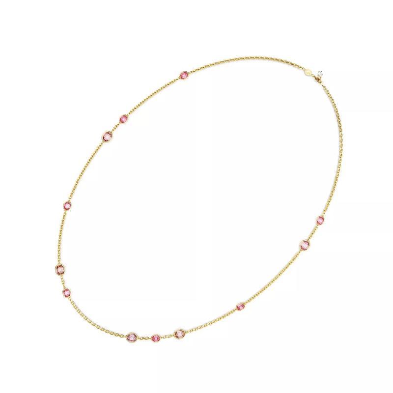 施华洛世奇(SWAROVSKI)金色调合金项链女款100cm金饰百搭配饰日常