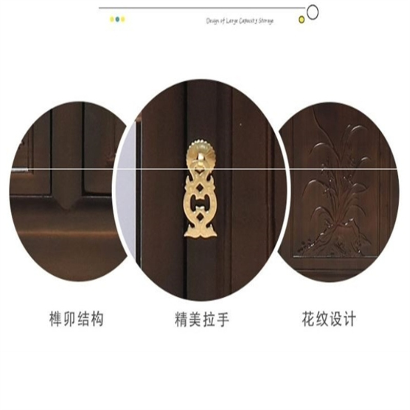 白寅 BY-SMCSG-001 双门黄花梨色 茶水柜(单位:个)高清大图