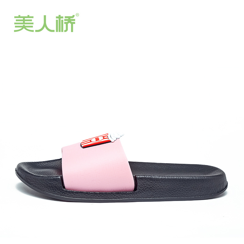美人桥拖鞋亲子男女款卡通舒适柔软童拖一字拖EVA四季凉拖890-1