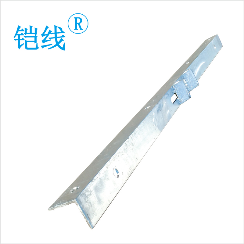 铠线 电料辅件 电力金具 线路杆顶横担∠63*6*1800mm(带M铁)/根高清大图