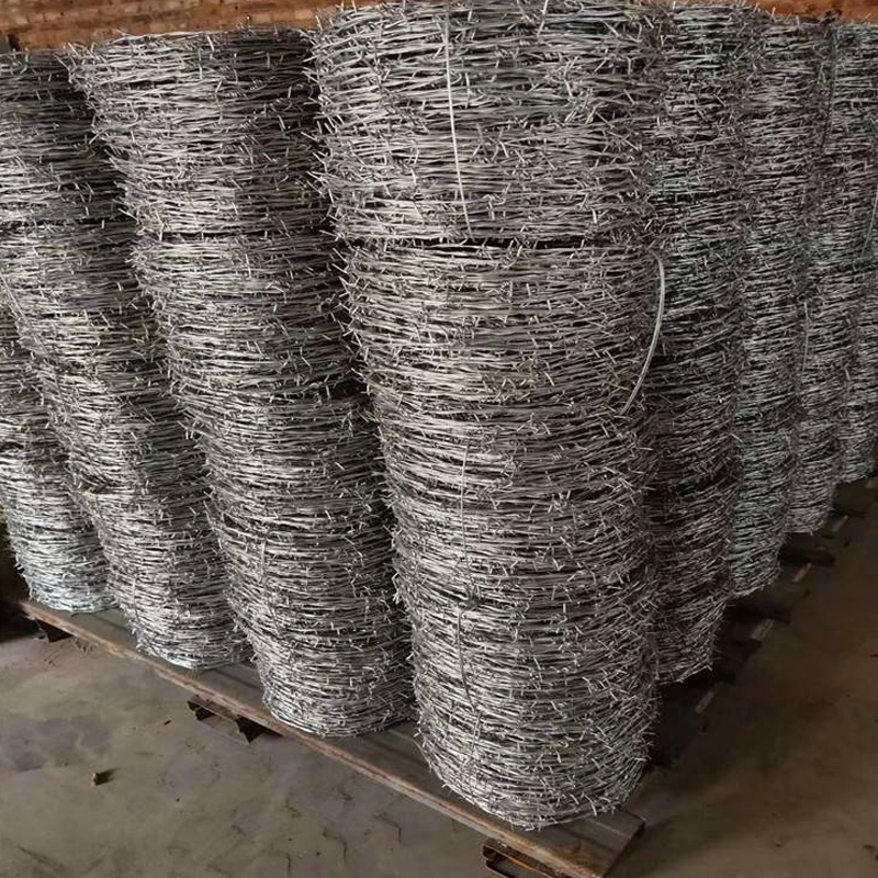 围护用刺丝滚笼刺绳丝径220丝普锌