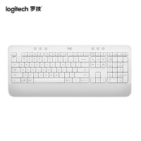 罗技(Logitech)K650商用无线蓝牙键盘 办公键盘 双模键盘 带Logi Bolt接受器(白)920-01098
