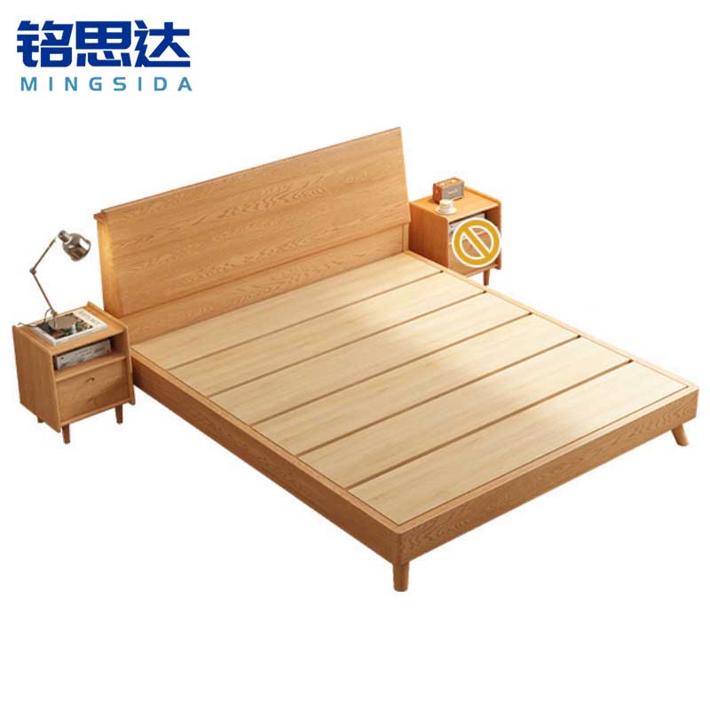 铭思达 木质单人床高清大图