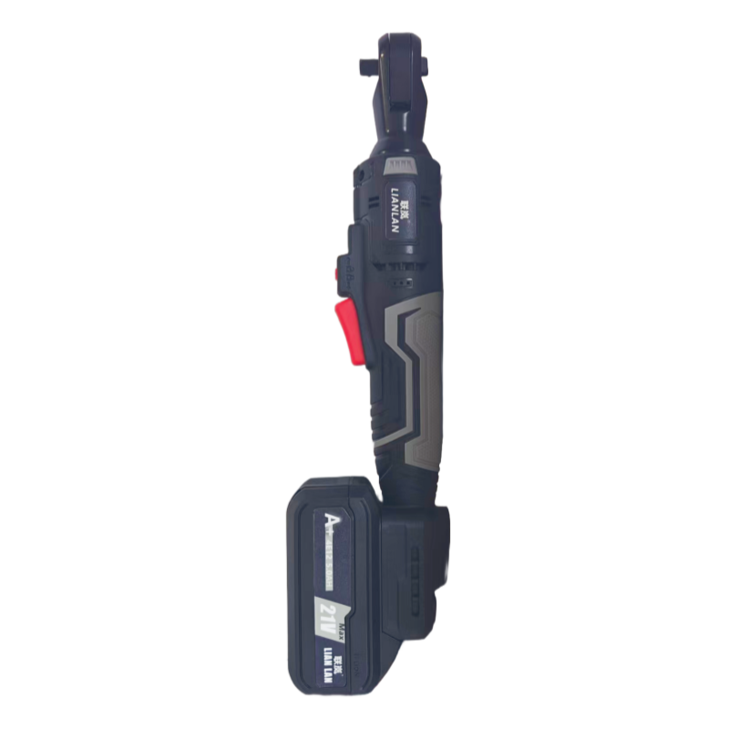 联岚锂电电动棘轮扳手直角电动扳手3/8“四方轴21V/5.0AH两电一充套高清大图